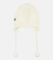 [Miu Miu] Miu Miu Wool and cashmere beanie UK 7 1/8 white