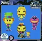 Alice in Wonderland Black Light Funko Pop Vinyl Set of 4 CONFIRMED