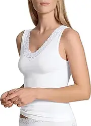 [CALIDA] Women's Natural Comfort Lace T-Shirt