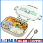 # Stainless Steel Lunch Container Panda Lunch Box for Adults Kids (5 grids)