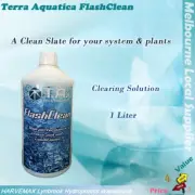 Hydroponics Terra Aquatic FlashClean Mineral Salt Clearing Solution Flash Clean
