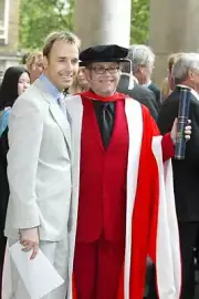 Elton John Receiving Honorary Doctorate From Royal Academy Of Musi- Old Photo 1