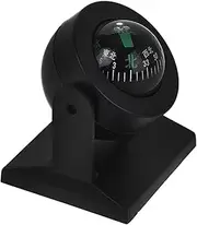 Car Guide Ball Ocean Outdoor Compass Automotive Compass Ball Portable Car Truck Compass Auto Compass Compasses for Boats Navigation Direction Compass Dashboard Compass Abs Milisten