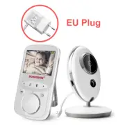 Wireless LCD Audio Video Baby Monitor VB605 Radio Nanny Music Intercom IR 24H Po