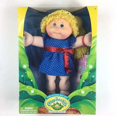 Cabbage Patch Kids Athena Lucille Hand Stitched With Love Collectors Edition NEW