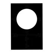 Dartboard Surround Wall Protector, Board Ring for Standard Size Dartboard Protector Black