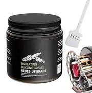 Dielectric Lubricant - Automotive Seals Lubricating Spark Plug Grease,Heat-Resistant Electrical Lubricants with Brush for Easy Application