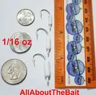 50 pack - 1/16 oz - GLOW - Yellowtail Snapper Jigs - Mustad Saltwater Hook