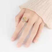 Women Adjustable Spinner Open Fidget Rings Women Girl