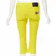 [二手] GUCCI Vintage Y2K yellow GG logo embroidery patent tag knee length jeans IT38 XS