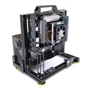 Open Air Computer Case PC Test Bench ITX Motherboard Chassis Aluminum Bracket...