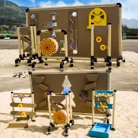 在飛比找蝦皮商城精選優惠-戲水堆沙玩具遊樂場沙坑幼兒園沙池趣味戶外沙灘遊戲流體科普玩具
