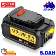 For DEWALT DCB184 18V XR 5.0Ah Li-Ion Slide Battery DCB182 DCF885 DCB200