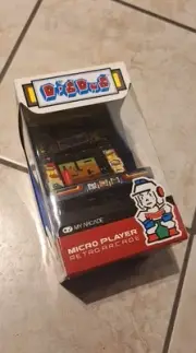 New NIB - My Arcade Dig Dug Micro Arcade Machine Handheld Game Console Player