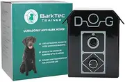 Barktec BT-300 Silencer Birdhouse - Ultrasonic Dog Bark Control - Anti Barking Device for Dogs - Portable Dog Barking Deterrent Devices with Adjustable Sensitivity, Suitable for Indoor & Outdoor