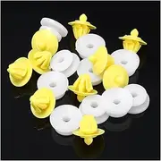 CHENGHAO 10pcs Car Interior Door Panel Fit for Vauxhall Opel Vivaro Movano Door Cards Panel Trim Boot Roof Clips Card Trim Clips