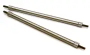 Billet Machined 130mm Aluminum Linkages (2) M3 Threaded for 1/10 Scale Crawler