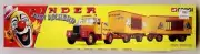 Corgi-PINDERS CIRCUS-1997 SCAMMEL HIGHWAYMAN WITH TWO CAGE TRAILERS