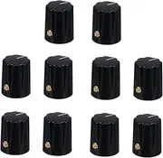 CORHAD 1 Set Cylindrical Speaker Knob for Electric Guitar Durable Tone Control Knobs for Guitar Effects Amplifiers Speakers Lightweight with Chic Design