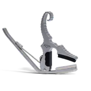 Kyser Short-Cut Partial Guitar Capo (Silver)