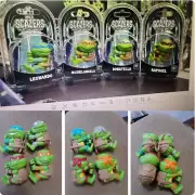 Scalers Ninja Turtles Action Figure Raphael Da Vinci Michelangelo Donatello Mod