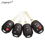 jingyuqin Remote Car Key Shell Case Fob For Toyota CAMRY Corolla Tundra Pruis Wi