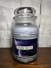 Yankee Candle STORM WATCH 22 oz Rare Retired Original Free Shipping NEW NEW NEW
