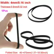 4mm Rubber Drive Flat Belt Tape for CD DVD Recorder Turntable Cassette Player