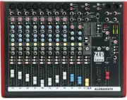 Allen & Heath ZED60-14FX 14 channel Mixer with USB Audio Interface and Effects