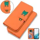 Cartoon Animals Leather Flip Card Wallet Case For Samsung Galaxy A91 A73 A54 A32