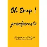 OH SNAP! GRANDPARENTS PHOTOGRAPHER’’S PHOTOSHOOT LOG BOOK & GEAR CHECKLIST: COMMERICAL PHOTOGRAPHERS, FAMILY, HANDY ... HEADSHOT, PHOTOGRAPHY BUSINESS