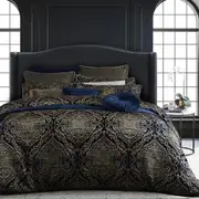 Davinci Peron Night Duvet Doona Quilt Cover- Queen Size