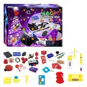 Christmas Gifts Box Countdown Calendar Magic Props Toys Advent Calendar Gift ZQ