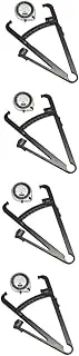 4sets Handheld Bmi Measurement Device Waist Caliper Tape Measure Easy to Use Lightweight 2pcs*4