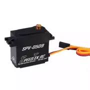 SpeedTek RC Standard Aluminum Waterproof 500+Oz Metal Gear Programmable Servo