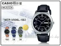 在飛比找Yahoo奇摩拍賣-7-11運費0元優惠優惠-CASIO時計屋 手錶專賣店 MTP-V006L-1B2 黑