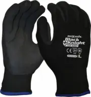 Maxisafe Black Knight Gripmaster Sub Zero Thermal Gloves Size M GNL224-08