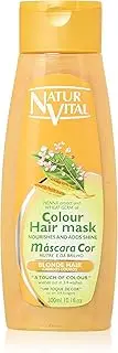 Colouring Hair Mask - Repairs and Colours - 300 Ml / Natural & Organic. (Blonde Hair)