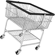 Leefasy Laundry Basket Rolling Laundry Cart with Casters Office Bedroom Dirty Clothes Storage Living Room Large Capacity Organizer