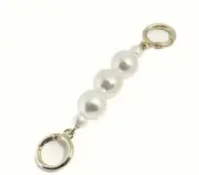 Women’s 1 Piece Pearl Strap Extender For Handbags / Keychains