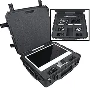 Case fits 24" iMac. Heavy Duty, Airline Approved, Shippable - Also Fits Keyboard & Accessories - Compact, Rolling, Lockable, Waterproof, Hard Case