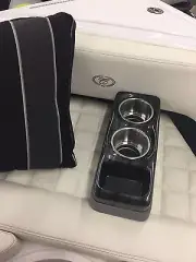 Portable Cup Holders (Greywood Grey) Marine RV Pontoon BUYCUPHOLDERS.COM