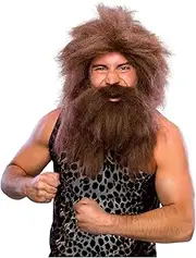 Rubie's Costume Characters Caveman Beard and Set Wig