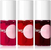 [bayfree] Lip Tint Stain Set, Lip Stain Long Lasting Waterproof, Lightweight, Non-sticky, Transfer-Proof, Matte Finish Lip Makeup (fruit platter)