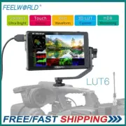 FEELWORLD LUT6 6 inch 3D LUT DSLR Camera Field Monitor 2600nits HDR Touch Screen