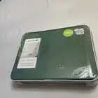 Lacoste 100% Cotton Percale Solid Sheet Set Green Twin NEW