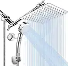 Shower Head Extension Arm 9 Setting Shower Heads Rain Shower Head Handhel Sprays