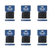6PK Malli Sewing Soft Elastic Band Flexible DIY Sewing Cord 25mm x 1.5M Assorted