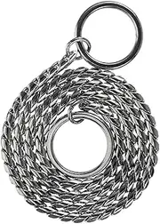 BESPORTBLE Stainless Steel Dog Snake Chain Durable Traction Tool for Walking and Daily Use Wear Resistant Beautiful Design Thick Long