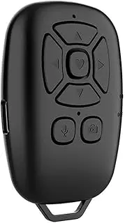 domoi Bluetooth Remote Control Selfie Camera Shutter Release Mobile Phone Button E-Book Turn Page Photo Wireless Controller